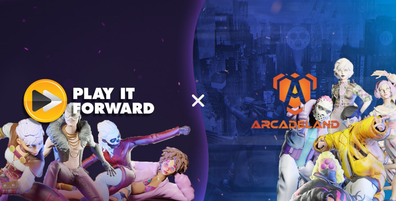 Play It Forward partners with ArcadeLand to create the Ultimate Gaming Metaverse