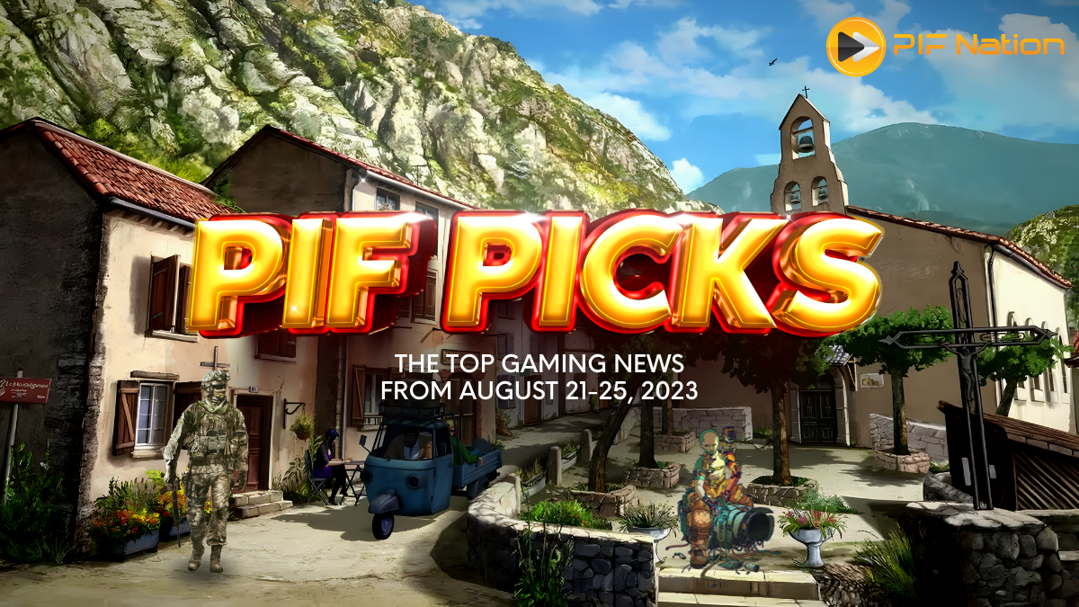 PIF Picks: The Top Gaming News from August 21-25, 2023